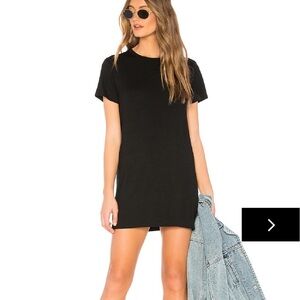 Black Ciara tee dress Superdown XXS